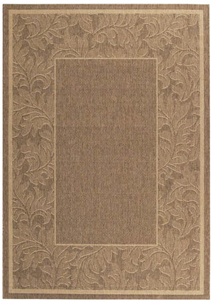 Safavieh Cy2666 Power Loomed 85.4% Polypropylene/10.4% Polyester/4.2% Latex Outdoor Rug CY2666-3009-4