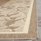 Safavieh Cy2666 Power Loomed 85.4% Polypropylene/10.4% Polyester/4.2% Latex Outdoor Rug CY2666-3009-4