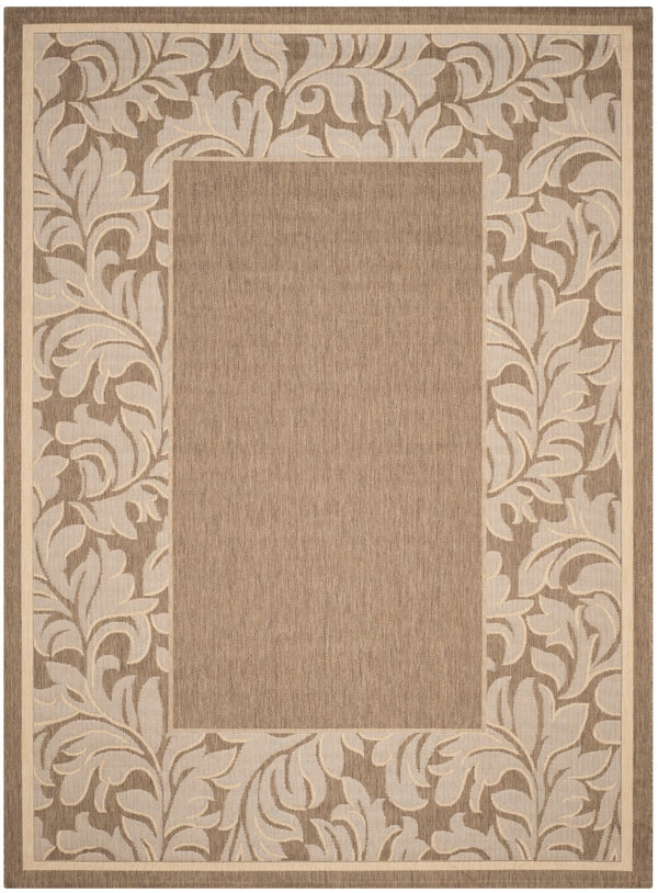 Safavieh Cy2666 Power Loomed 85.4% Polypropylene/10.4% Polyester/4.2% Latex Outdoor Rug CY2666-3009-4