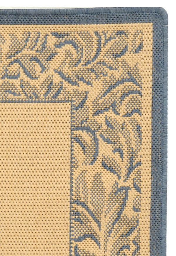 Safavieh Cy2666 Power Loomed 85.4% Polypropylene/10.4% Polyester/4.2% Latex Outdoor Rug CY2666-3101-4