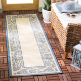 Safavieh Cy2666 Power Loomed 85.4% Polypropylene/10.4% Polyester/4.2% Latex Outdoor Rug CY2666-3101-4