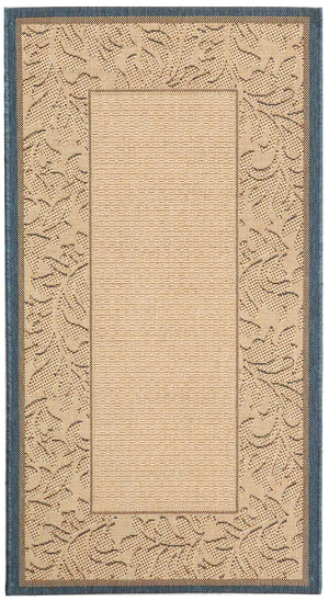 Safavieh Cy2666 Power Loomed 85.4% Polypropylene/10.4% Polyester/4.2% Latex Outdoor Rug CY2666-3101-4