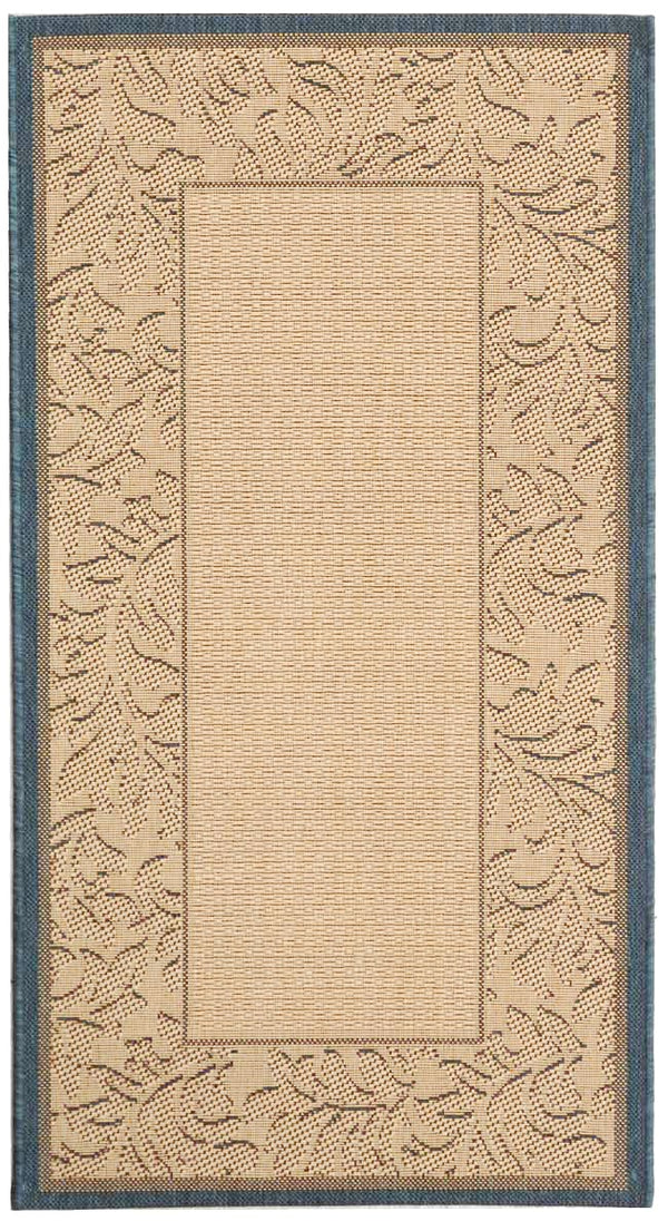 Safavieh Cy2666 Power Loomed 85.4% Polypropylene/10.4% Polyester/4.2% Latex Outdoor Rug CY2666-3101-4