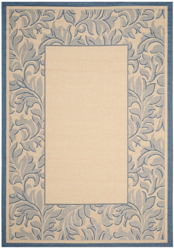 Safavieh Cy2666 Power Loomed 85.4% Polypropylene/10.4% Polyester/4.2% Latex Outdoor Rug CY2666-3101-4