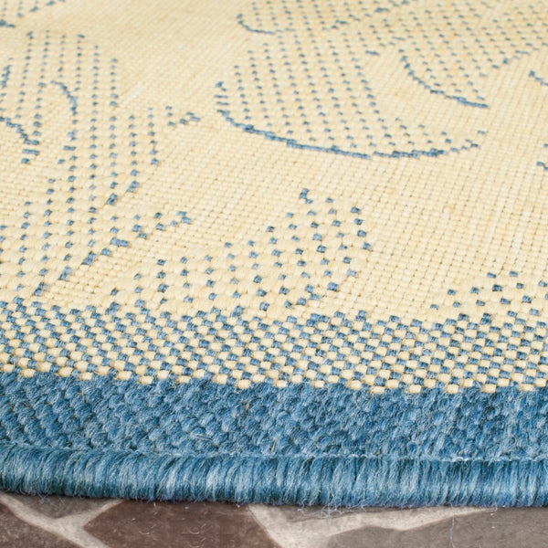 Safavieh Cy2666 Power Loomed 85.4% Polypropylene/10.4% Polyester/4.2% Latex Outdoor Rug CY2666-3101-4