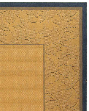 Safavieh Cy2666 Power Loomed 85.4% Polypropylene/10.4% Polyester/4.2% Latex Outdoor Rug CY2666-3101-4