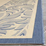 Safavieh Cy2666 Power Loomed 85.4% Polypropylene/10.4% Polyester/4.2% Latex Outdoor Rug CY2666-3101-4