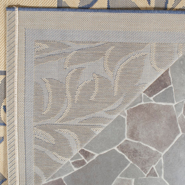 Safavieh Cy2666 Power Loomed 85.4% Polypropylene/10.4% Polyester/4.2% Latex Outdoor Rug CY2666-3101-4