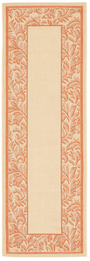 Safavieh Cy2666 Power Loomed 85.4% Polypropylene/10.4% Polyester/4.2% Latex Outdoor Rug CY2666-3201-4