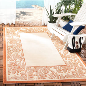 Safavieh Cy2666 Power Loomed 85.4% Polypropylene/10.4% Polyester/4.2% Latex Outdoor Rug CY2666-3201-4