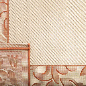 Safavieh Cy2666 Power Loomed 85.4% Polypropylene/10.4% Polyester/4.2% Latex Outdoor Rug CY2666-3201-4