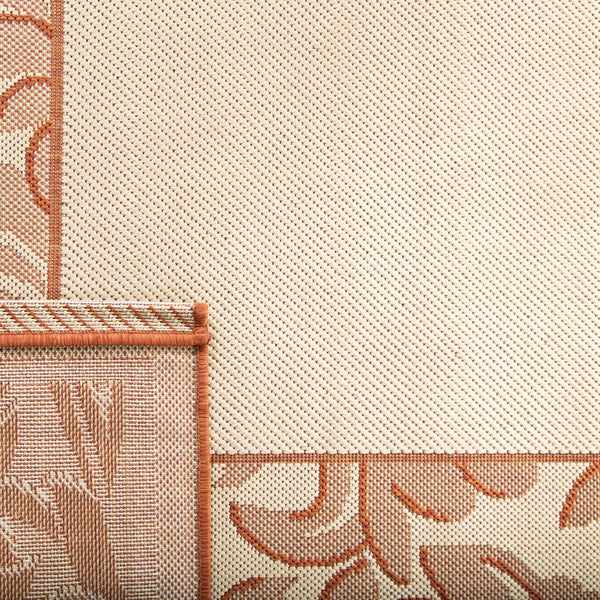 Safavieh Cy2666 Power Loomed 85.4% Polypropylene/10.4% Polyester/4.2% Latex Outdoor Rug CY2666-3201-4