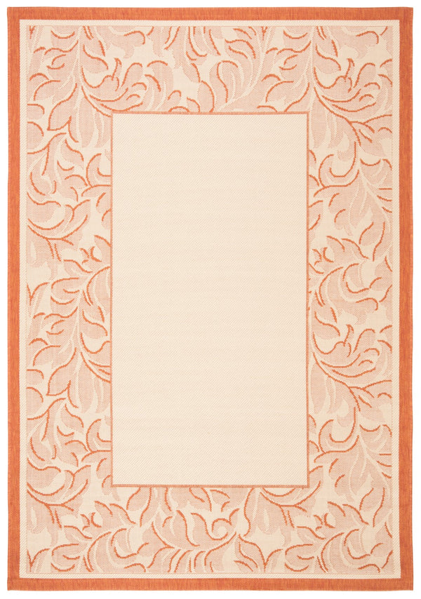 Safavieh Cy2666 Power Loomed 85.4% Polypropylene/10.4% Polyester/4.2% Latex Outdoor Rug CY2666-3201-4