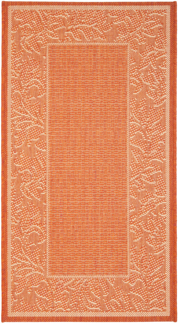 Safavieh Cy2666 Power Loomed 85.4% Polypropylene/10.4% Polyester/4.2% Latex Outdoor Rug CY2666-3202-5R