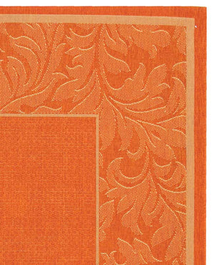 Safavieh Cy2666 Power Loomed 85.4% Polypropylene/10.4% Polyester/4.2% Latex Outdoor Rug CY2666-3202-5R