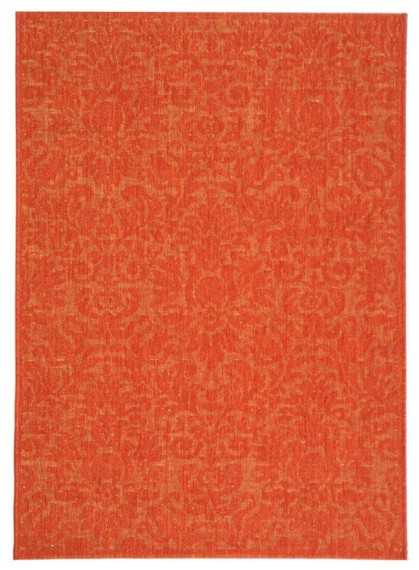 Safavieh Cy2714 Power Loomed 85.4% Polypropylene/10.4% Polyester/4.2% Latex Outdoor Rug CY2714-3777-5R