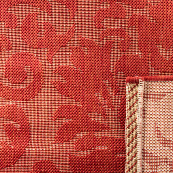 Safavieh Cy2714 Power Loomed 85.4% Polypropylene/10.4% Polyester/4.2% Latex Outdoor Rug CY2714-3777-5R