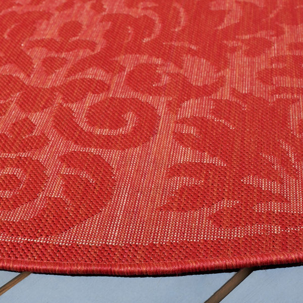 Safavieh Cy2714 Power Loomed 85.4% Polypropylene/10.4% Polyester/4.2% Latex Outdoor Rug CY2714-3777-5R