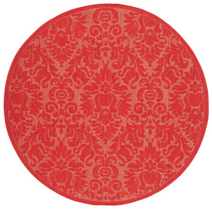 Safavieh Cy2714 Power Loomed 85.4% Polypropylene/10.4% Polyester/4.2% Latex Outdoor Rug CY2714-3777-5R