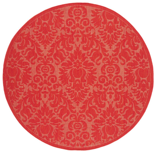 Safavieh Cy2714 Power Loomed 85.4% Polypropylene/10.4% Polyester/4.2% Latex Outdoor Rug CY2714-3777-5R