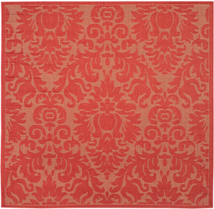 Safavieh Cy2714 Power Loomed 85.4% Polypropylene/10.4% Polyester/4.2% Latex Outdoor Rug CY2714-3777-5R