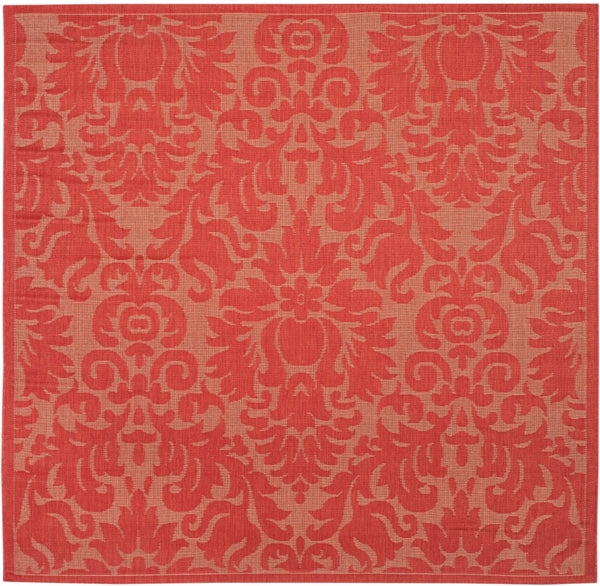 Safavieh Cy2714 Power Loomed 85.4% Polypropylene/10.4% Polyester/4.2% Latex Outdoor Rug CY2714-3777-5R