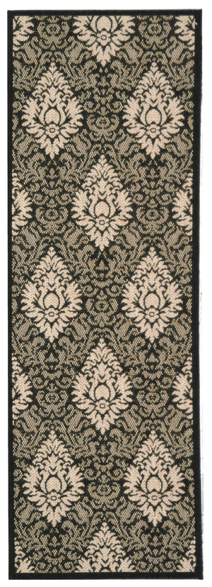 Safavieh Cy2714 Power Loomed 85.4% Polypropylene/10.4% Polyester/4.2% Latex Outdoor Rug CY2714-3908-5R