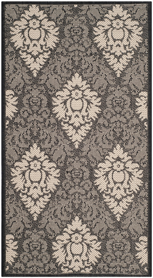 Safavieh Cy2714 Power Loomed 85.4% Polypropylene/10.4% Polyester/4.2% Latex Outdoor Rug CY2714-3908-5R