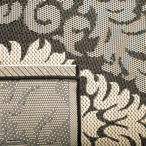 Safavieh Cy2714 Power Loomed 85.4% Polypropylene/10.4% Polyester/4.2% Latex Outdoor Rug CY2714-3908-5R