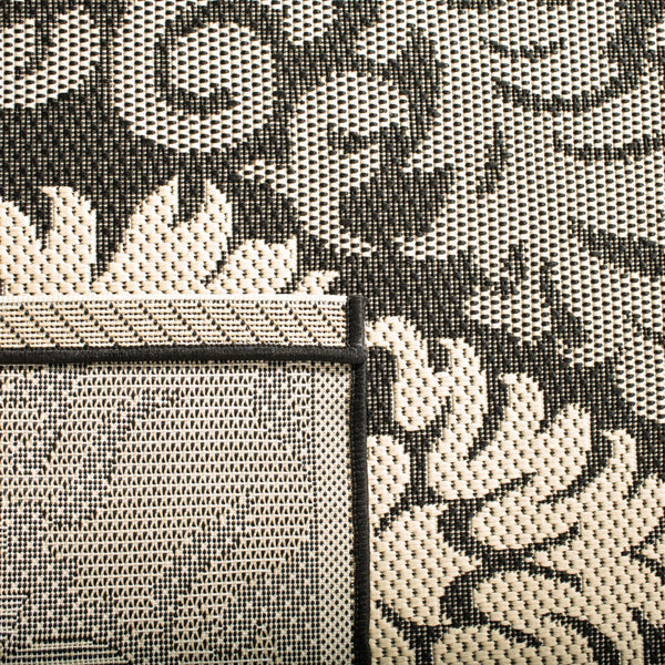 Safavieh Cy2714 Power Loomed 85.4% Polypropylene/10.4% Polyester/4.2% Latex Outdoor Rug CY2714-3908-5R