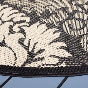 Safavieh Cy2714 Power Loomed 85.4% Polypropylene/10.4% Polyester/4.2% Latex Outdoor Rug CY2714-3908-5R