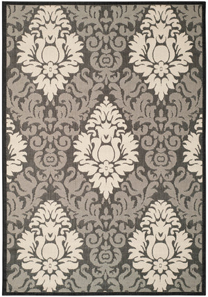 Safavieh Cy2714 Power Loomed 85.4% Polypropylene/10.4% Polyester/4.2% Latex Outdoor Rug CY2714-3908-5R