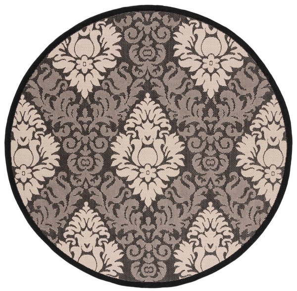 Safavieh Cy2714 Power Loomed 85.4% Polypropylene/10.4% Polyester/4.2% Latex Outdoor Rug CY2714-3908-5R