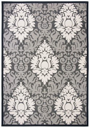 Safavieh Cy2714 Power Loomed 85.4% Polypropylene/10.4% Polyester/4.2% Latex Outdoor Rug CY2714-3908-5R