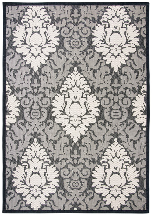 Safavieh Cy2714 Power Loomed 85.4% Polypropylene/10.4% Polyester/4.2% Latex Outdoor Rug CY2714-3908-5R