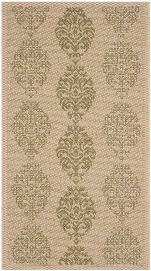 Safavieh Cy2720 Power Loomed 85.4% Polypropylene/10.4% Polyester/4.2% Latex Outdoor Rug CY2720-1E01-27