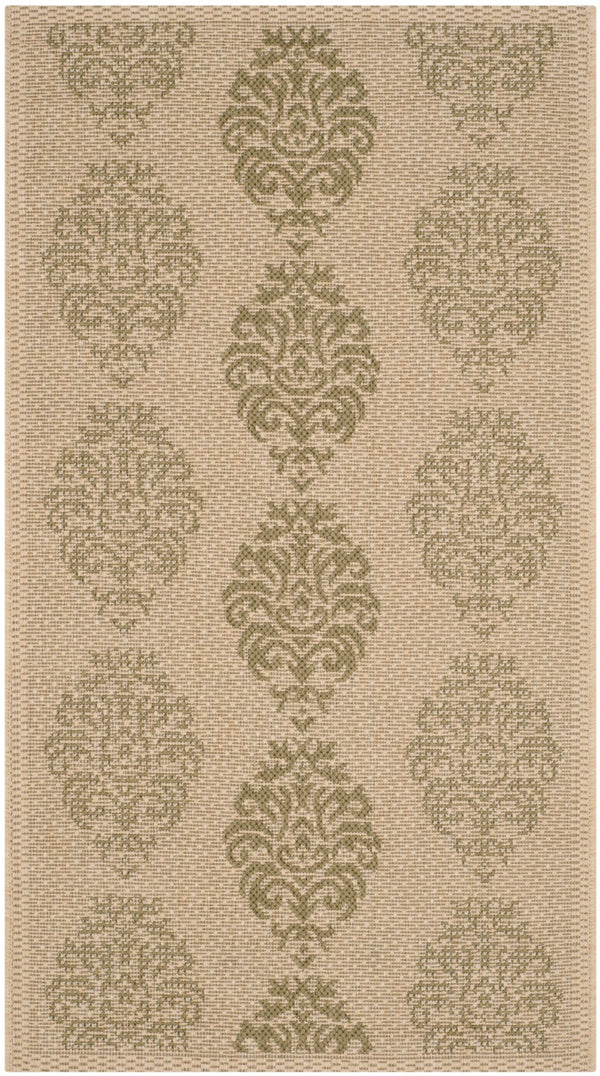 Safavieh Cy2720 Power Loomed 85.4% Polypropylene/10.4% Polyester/4.2% Latex Outdoor Rug CY2720-1E01-27