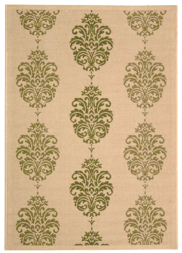 Safavieh Cy2720 Power Loomed 85.4% Polypropylene/10.4% Polyester/4.2% Latex Outdoor Rug CY2720-1E01-4