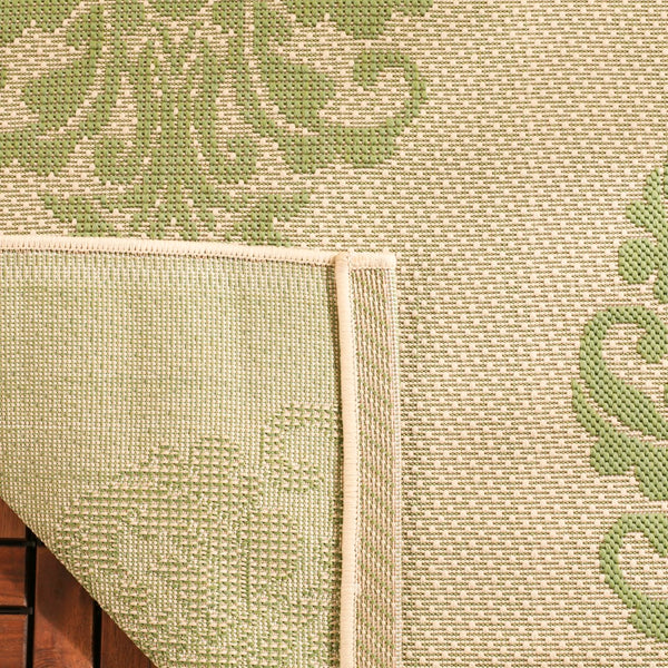 Safavieh Cy2720 Power Loomed 85.4% Polypropylene/10.4% Polyester/4.2% Latex Outdoor Rug CY2720-1E01-27