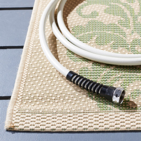 Safavieh Cy2720 Power Loomed 85.4% Polypropylene/10.4% Polyester/4.2% Latex Outdoor Rug CY2720-1E01-27