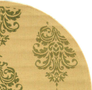 Safavieh Cy2720 Power Loomed 85.4% Polypropylene/10.4% Polyester/4.2% Latex Outdoor Rug CY2720-1E01-5R