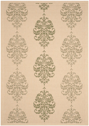 Safavieh Cy2720 Power Loomed 85.4% Polypropylene/10.4% Polyester/4.2% Latex Outdoor Rug CY2720-1E01-27