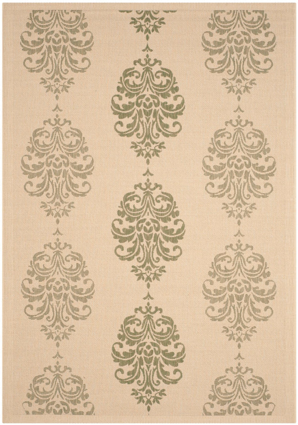 Safavieh Cy2720 Power Loomed 85.4% Polypropylene/10.4% Polyester/4.2% Latex Outdoor Rug CY2720-1E01-27