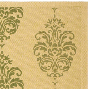 Safavieh Cy2720 Power Loomed 85.4% Polypropylene/10.4% Polyester/4.2% Latex Outdoor Rug CY2720-1E01-27