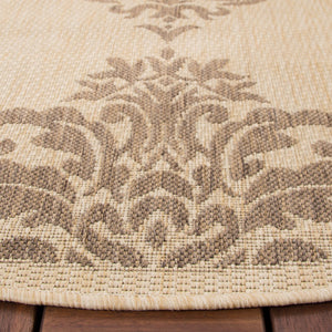 Safavieh Cy2720 Power Loomed 85.4% Polypropylene/10.4% Polyester/4.2% Latex Outdoor Rug CY2720-3001-5R