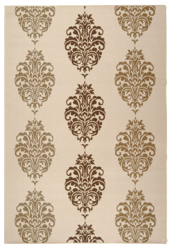 Safavieh Cy2720 Power Loomed 85.4% Polypropylene/10.4% Polyester/4.2% Latex Outdoor Rug CY2720-3001-4