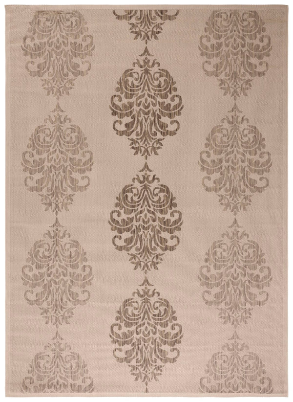 Safavieh Cy2720 Power Loomed 85.4% Polypropylene/10.4% Polyester/4.2% Latex Outdoor Rug CY2720-3001-4