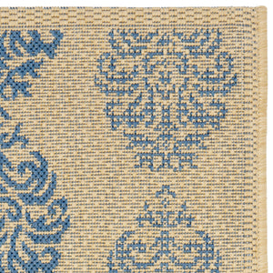 Safavieh Cy2720 Power Loomed 85.4% Polypropylene/10.4% Polyester/4.2% Latex Outdoor Rug CY2720-3101-4