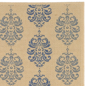 Safavieh Cy2720 Power Loomed 85.4% Polypropylene/10.4% Polyester/4.2% Latex Outdoor Rug CY2720-3101-4