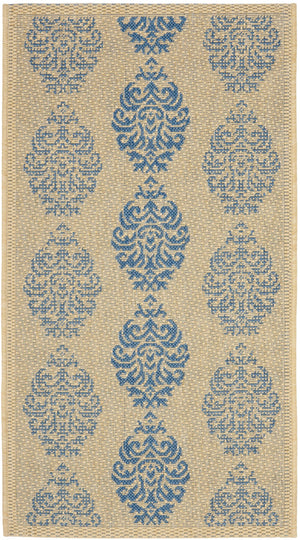 Safavieh Cy2720 Power Loomed 85.4% Polypropylene/10.4% Polyester/4.2% Latex Outdoor Rug CY2720-3101-4